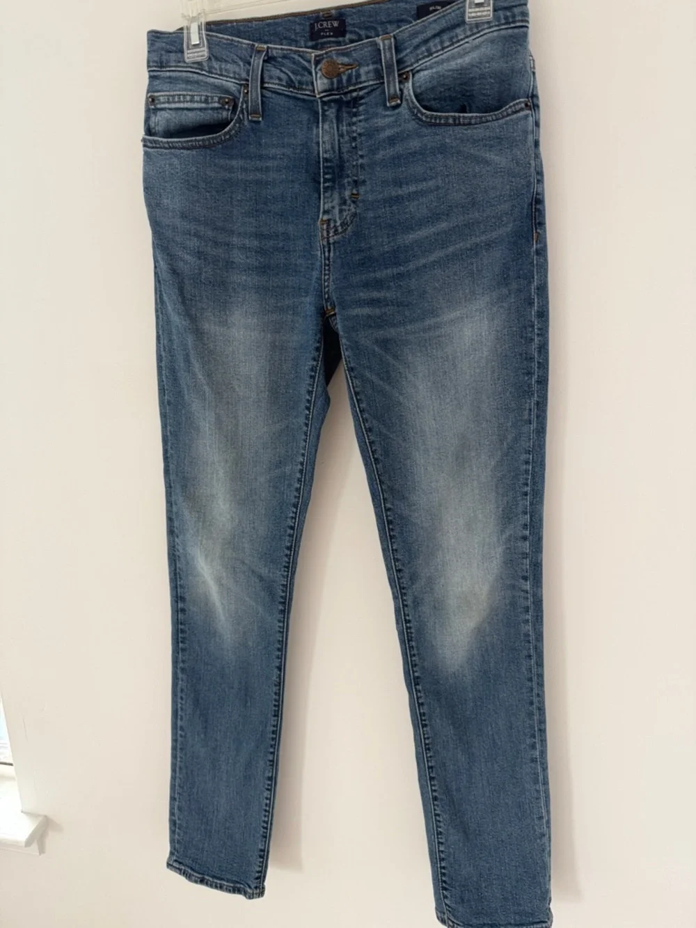 J. Crew Washed Blue Skinny Jeans Size 30